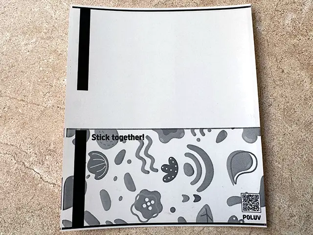 POLUV カラーネームステッカー(POLAPOLAR ネームステッカー)