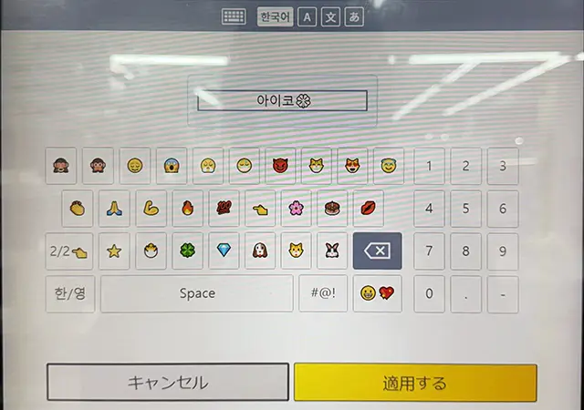 POLUV カラーネームステッカー(POLAPOLAR ネームステッカー)