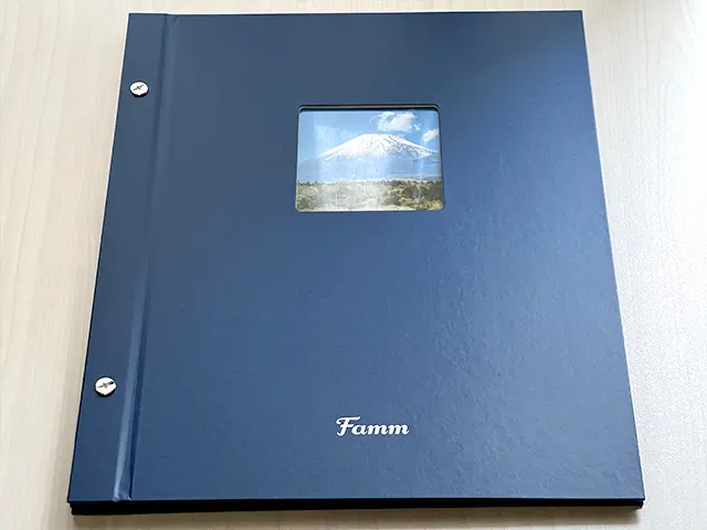 ファムプリントのオリジナルフォトアルバム「Famm Book me」