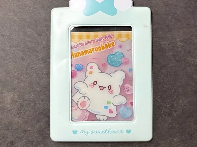 トレカを入れたキャンドゥのトレカホルダービション